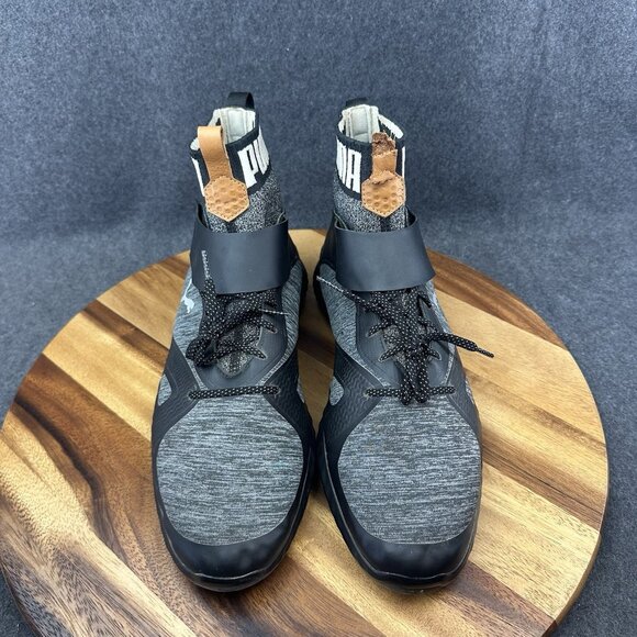 PUMA Power Adapt Hi Top Golf Black Synthetic Mens Size 11.5 Trainers 189932 02 - Picture 4 of 10